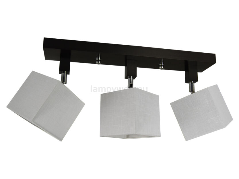 Lampa sufitowa - LALS31WEDPR - abażur BIAŁY - ruchome przeguby