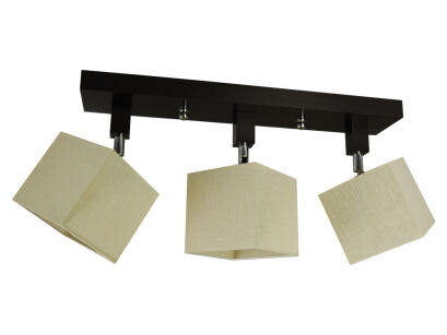 Lampa sufitowa - LALS31ECDPR - abażur ECRU - ruchome przeguby