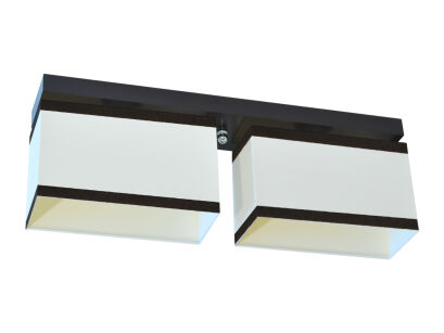 Lampa sufitowa - JULS230Ds - abażur ECRU PCV