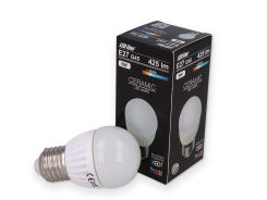 Żarówka LED line E27 SMD 230V 5W biała dzienna MINI GLOBE