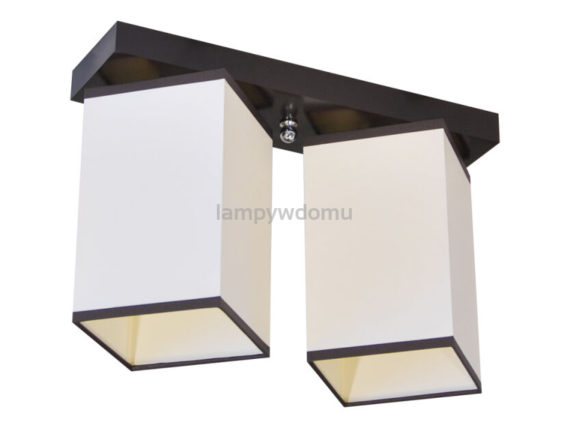 Lampa sufitowa - CALS210Dw - abażur ECRU PCV