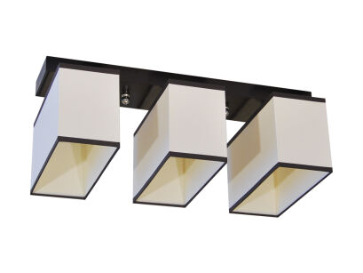 Lampa sufitowa - JULS310Dw - abażur ECRU PCV