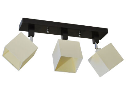 Lampa sufitowa - LALS310DPR - abażur ECRU PCV - ruchome przeguby